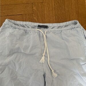 Brandy Melville Blue Striped Pants